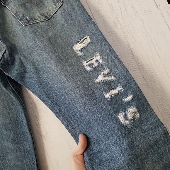 NWT Levi's 501® Original Fit Selvedge Crop 28 x 28 - Picture 4 of 6